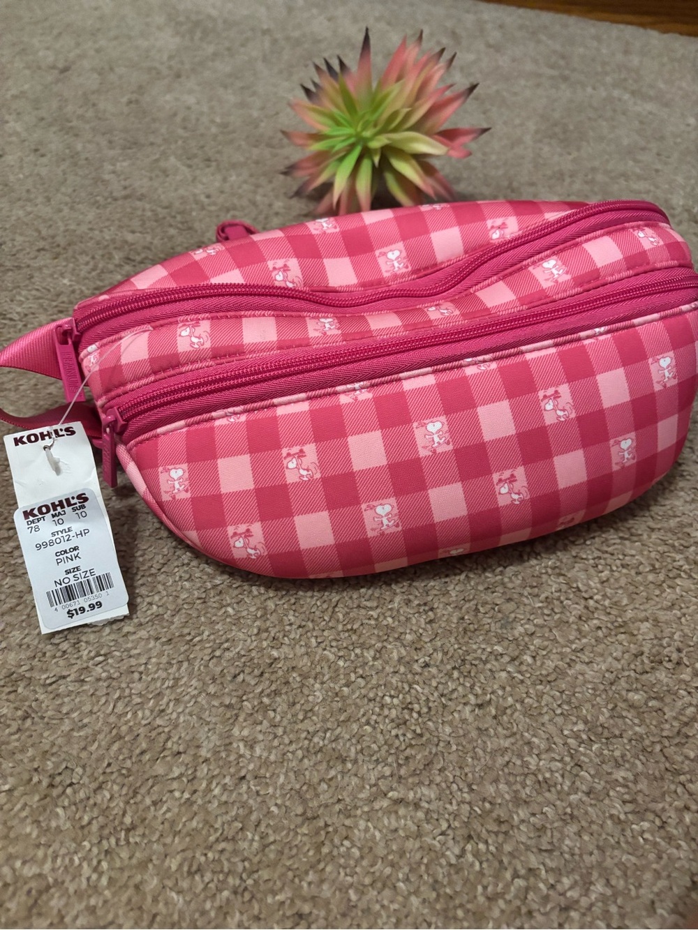 NWT Mytagalongs x Peanuts Belt Bag